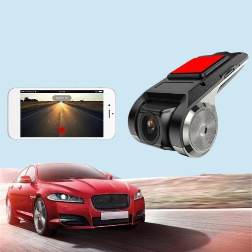 Configuração Dupla de Câmara para Carro com Vista Frontal e Câmara Traseira Edição Pro