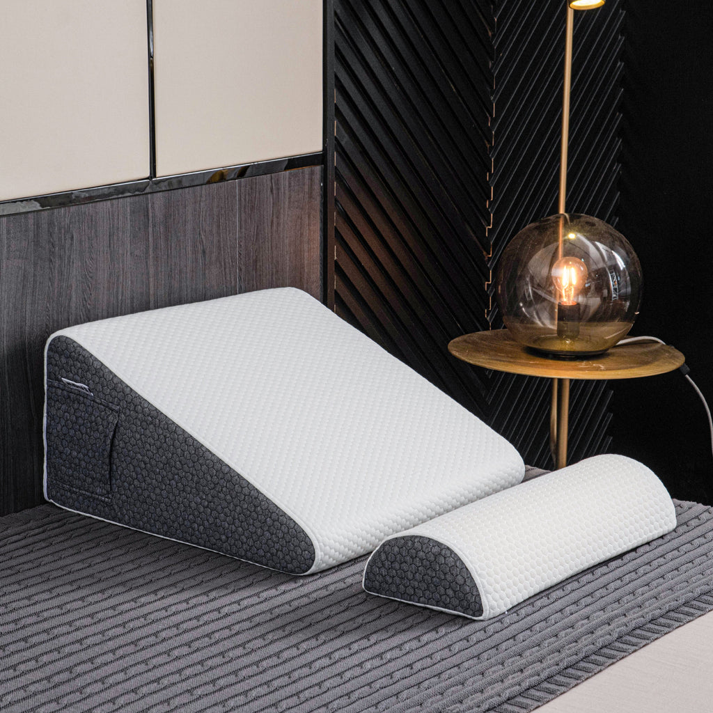AeroRise Wedge Pillow For Neck Support And Head Elevation