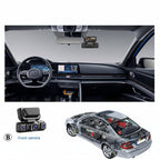 מצלמת רכב 360 מעלות עם ארבעה ערוצים, Full HD, WiFi, ראיית לילה