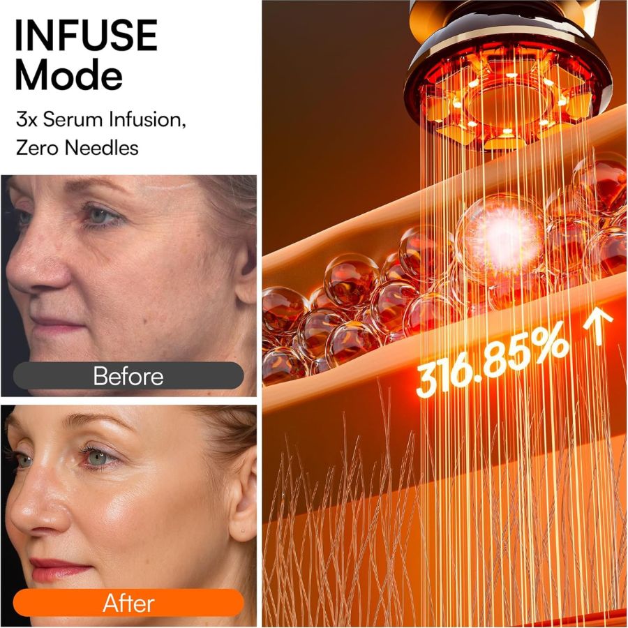 LuminaSculpt Face & Neck Lifter | 10-Minute Jawline Sculpting & Collagen Activation at Home