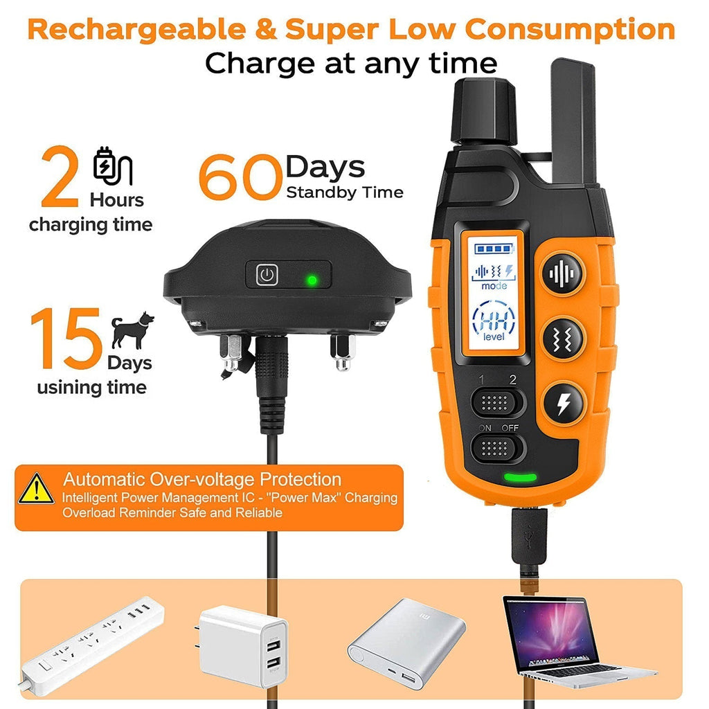 HydraPaw Pro Waterproof Outdoor Remote Training Collar For Dogs