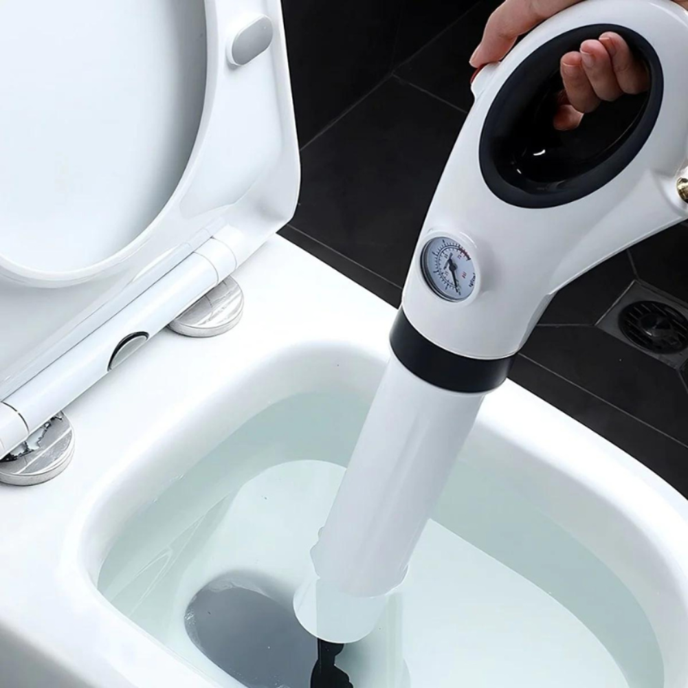 HydraHero Rapid Unblocker For Toilet And Drain Plunger
