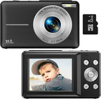 Fotocamera compatta Pro per vlogging 44MP 1080P con zoom 16x ricaricabile