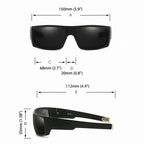 Occhiali da sole SkullGuard con lenti polarizzate per appassionati di attività all'aperto