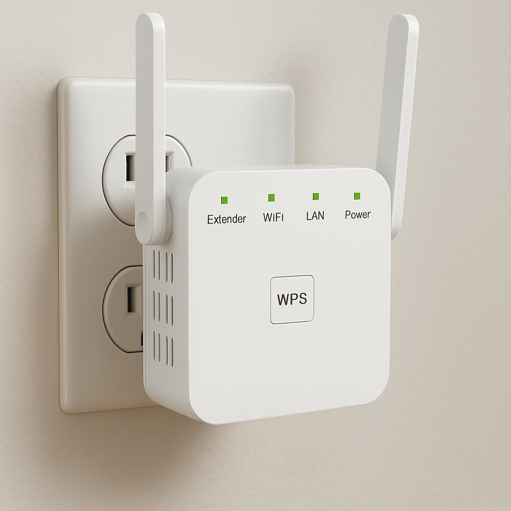 AeroLink Ultra Dual-Band WiFi Extender For Home Use And Garden