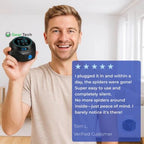 Arava Chemiefreier Ultraschall-Stecker-Spinnenvertreiber für Zuhause
