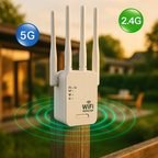 Gardex ulkoinen WiFi-vahvistin puutarhan ja toimiston alueille