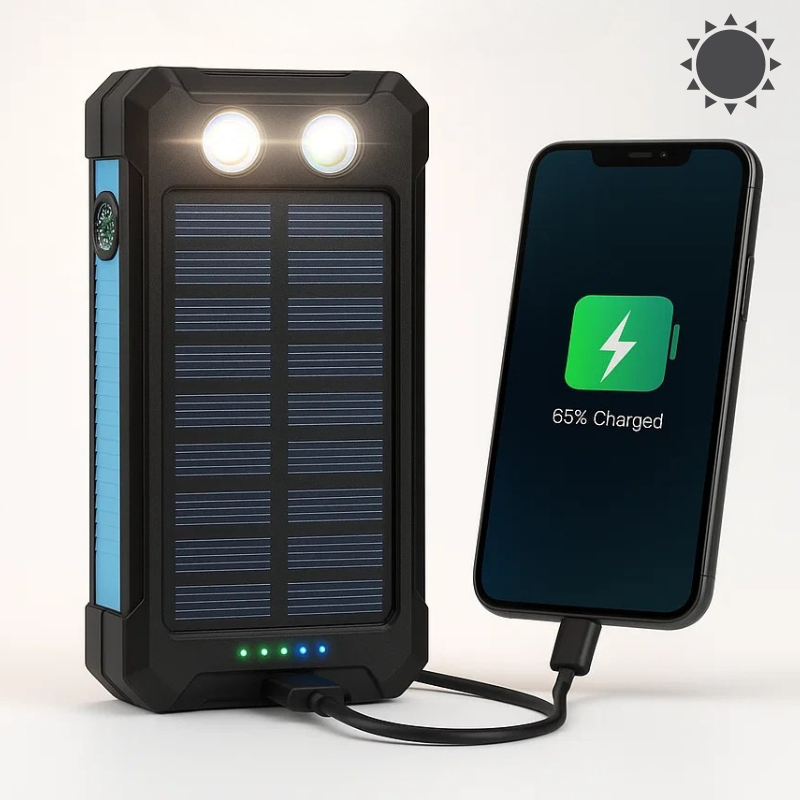 מטען סולארי עמיד למים TerraNova TrailCharge לשימוש חיצוני