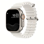 Apple Watch Nautisle Tubular Armband zum Tauchen Verstellbares Silikonband