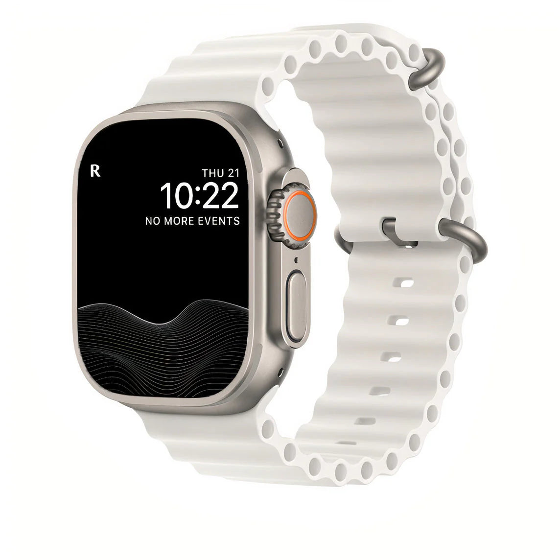 Apple Watch Nautisle Tubular Strap For Diving Adjustable Silicone Band