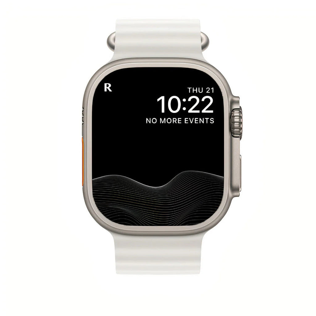 Apple Watch Nautisle Tubular Armband zum Tauchen Verstellbares Silikonband