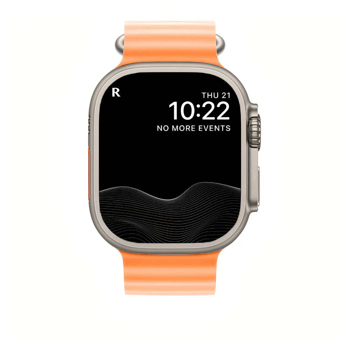 Apple Watch Nautisle Tubular Strap For Diving Adjustable Silicone Band