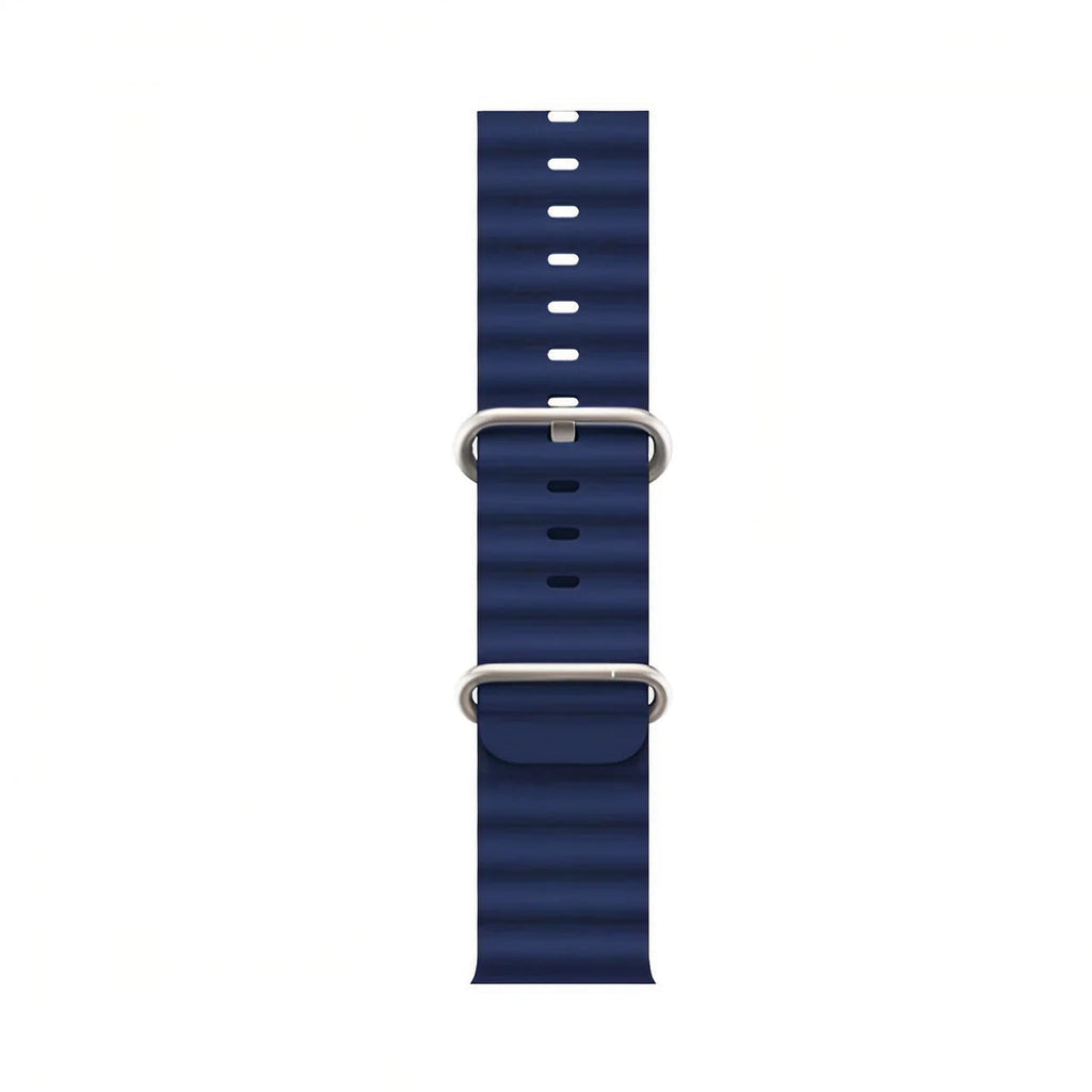 Apple Watch Nautisle Tubular Armband zum Tauchen Verstellbares Silikonband