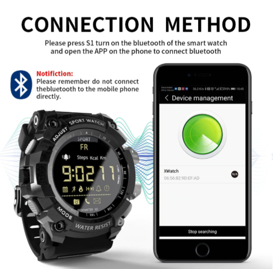 Varek Smartwatch For Fitness And Activity Tracking All Day