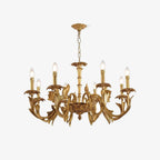 Antique Gold Chandelier For Dining And Living Spaces