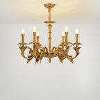 Antique Gold Chandelier For Dining And Living Spaces