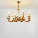 Antique Gold Chandelier For Dining And Living Spaces