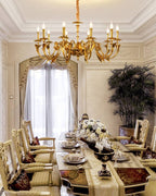 Antique Gold Chandelier For Dining And Living Spaces