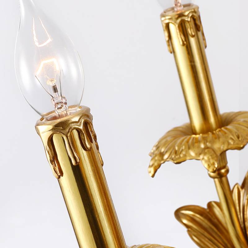 Antique Gold Chandelier For Dining And Living Spaces