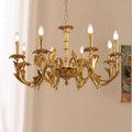Antique Gold Chandelier For Dining And Living Spaces