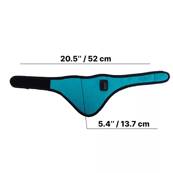 תמיכת צוואר מחוממת ThermaNeck להקלה על אי נוחות בצוואר