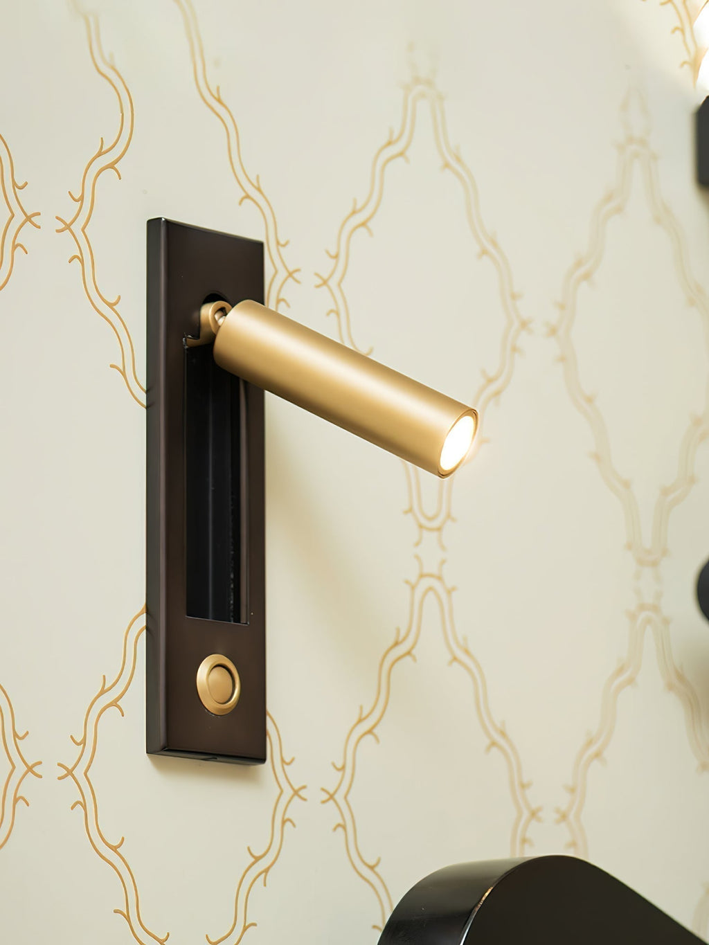 Lampe de chevet encastrée NexaWall pour lecture dans chambres modernes