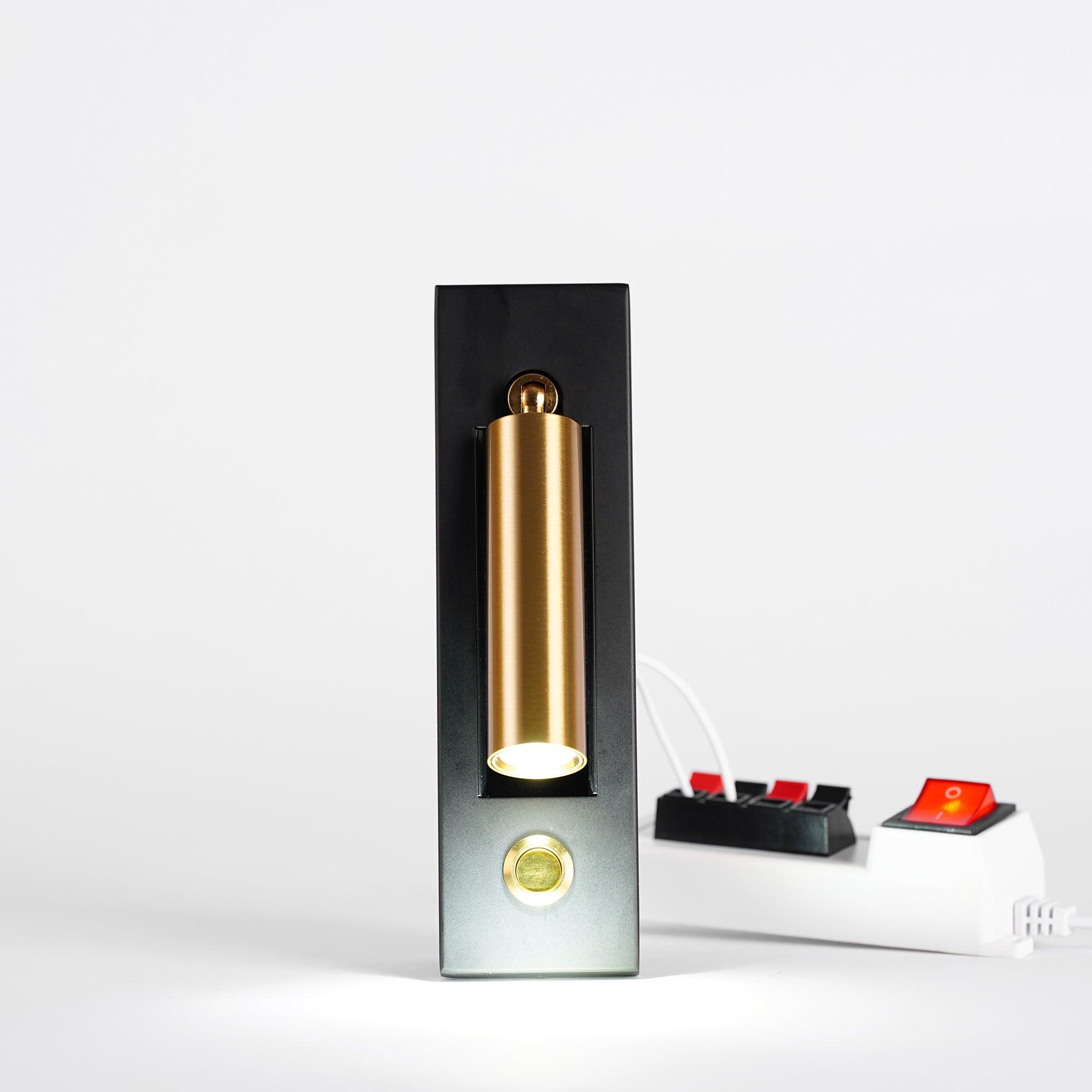 Lampe de chevet encastrée NexaWall pour lecture dans chambres modernes