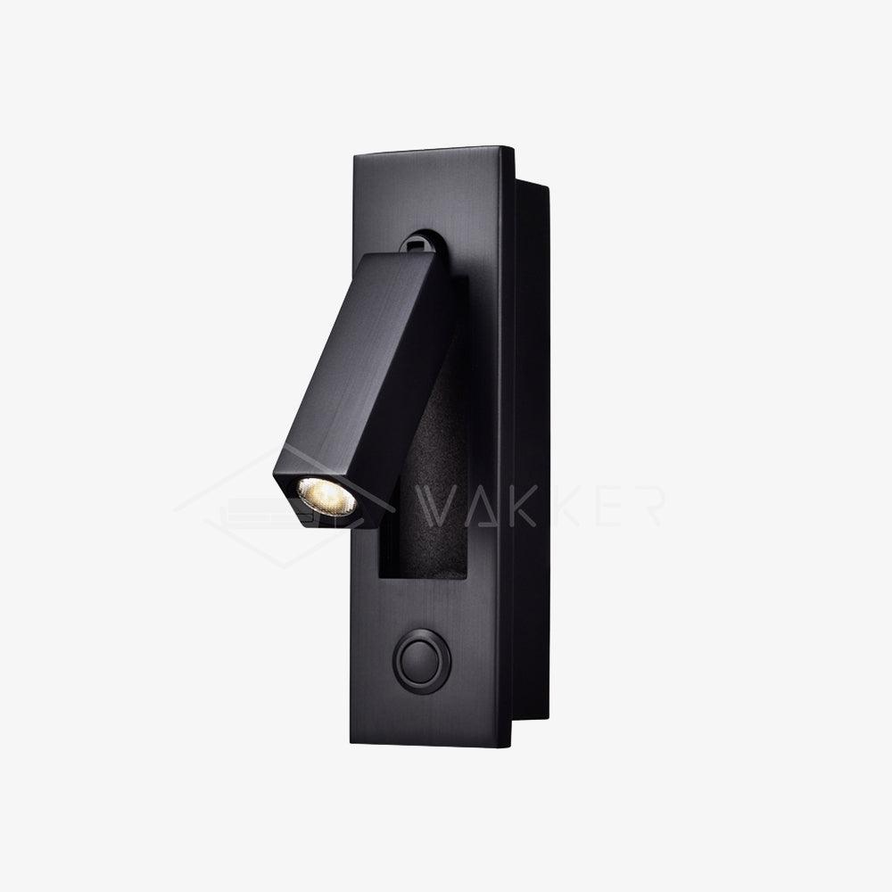 Lampe de chevet encastrée NexaWall pour lecture dans chambres modernes