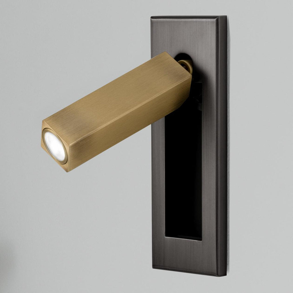 Lampe de chevet encastrée NexaWall pour lecture dans chambres modernes
