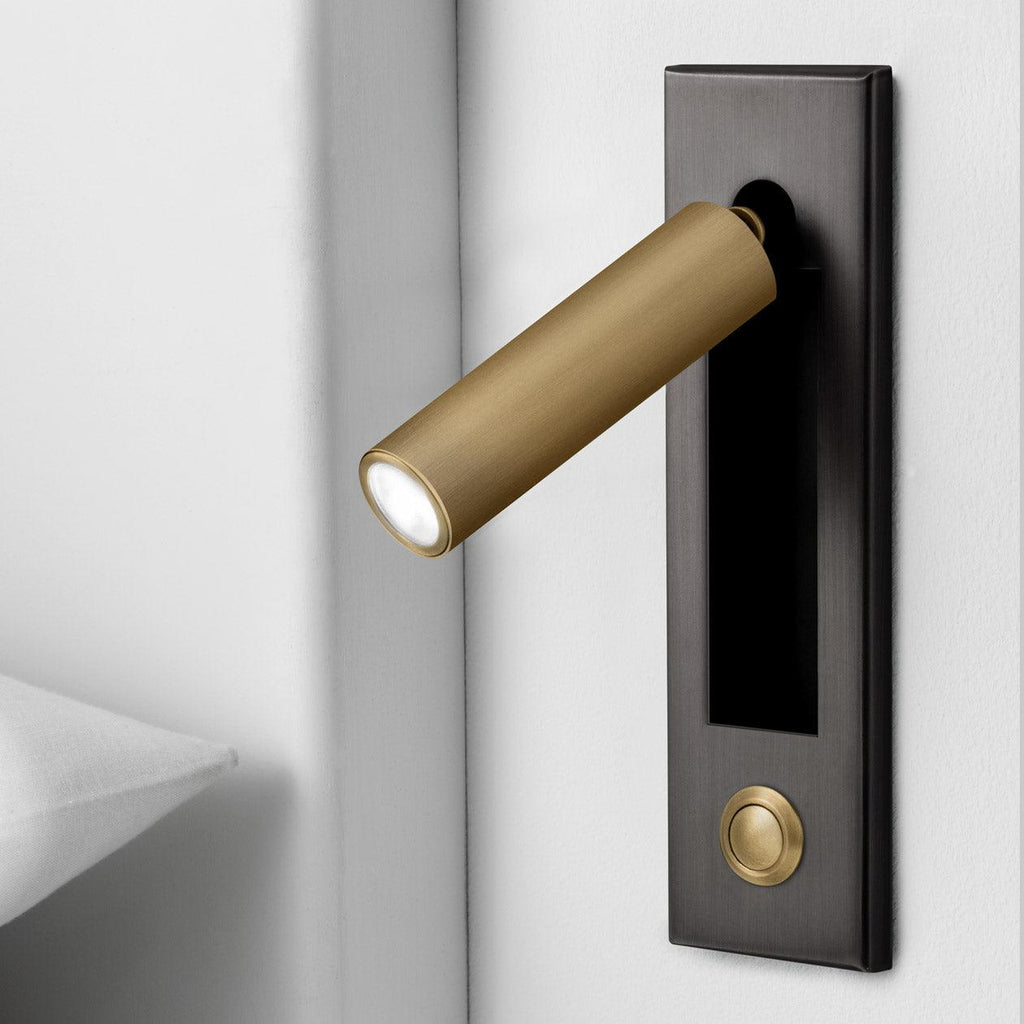 Lampe de chevet encastrée NexaWall pour lecture dans chambres modernes