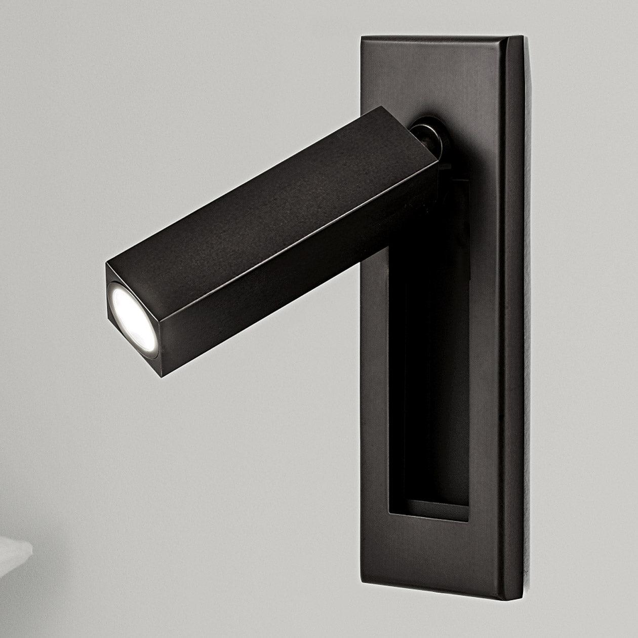 Lampe de chevet encastrée NexaWall pour lecture dans chambres modernes
