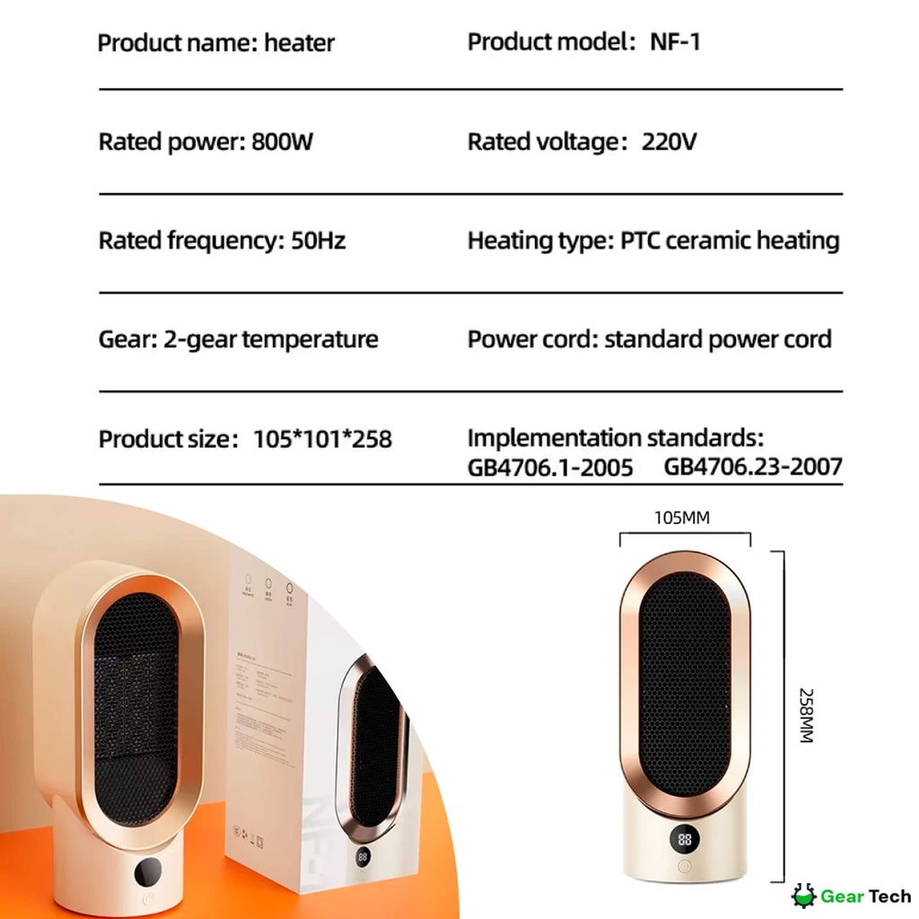 ThermaLite Csendes Kompakt Fűtőtest Energiahatékony Fűtéshez