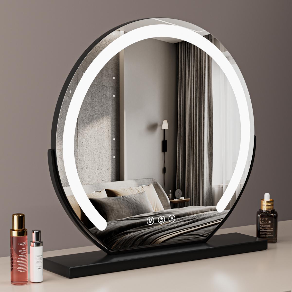 Luminara Dimmable LED Vanity Mirror With Touch Activation For Makeup