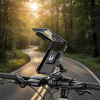 Bike Phone Holder Waterproof With 360 Degree Rotation Fits Smartphones Up To 7 Inches
