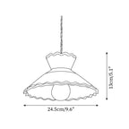 Lampa wisząca Aurelia ceramiczna z vintage'owym urokiem do kuchni i kawiarni