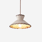 Lampa wisząca Aurelia ceramiczna z vintage'owym urokiem do kuchni i kawiarni