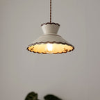 Lampa wisząca Aurelia ceramiczna z vintage'owym urokiem do kuchni i kawiarni