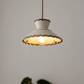 Lampa wisząca Aurelia ceramiczna z vintage'owym urokiem do kuchni i kawiarni