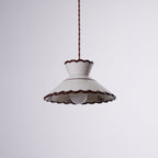 Lampa wisząca Aurelia ceramiczna z vintage'owym urokiem do kuchni i kawiarni