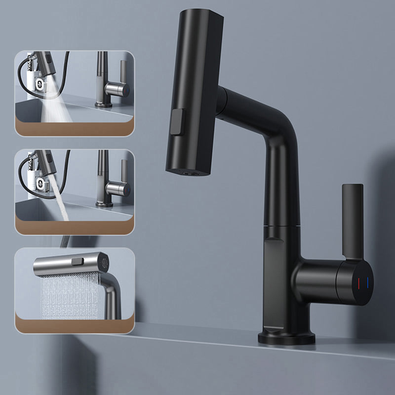 Watermaster Pullout Kitchen Faucet With 360 Degree Swivel