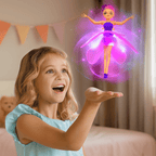 Juguete de Vuelo de Hada Controlado por Gestos con Luz LED Multicolor para Niños