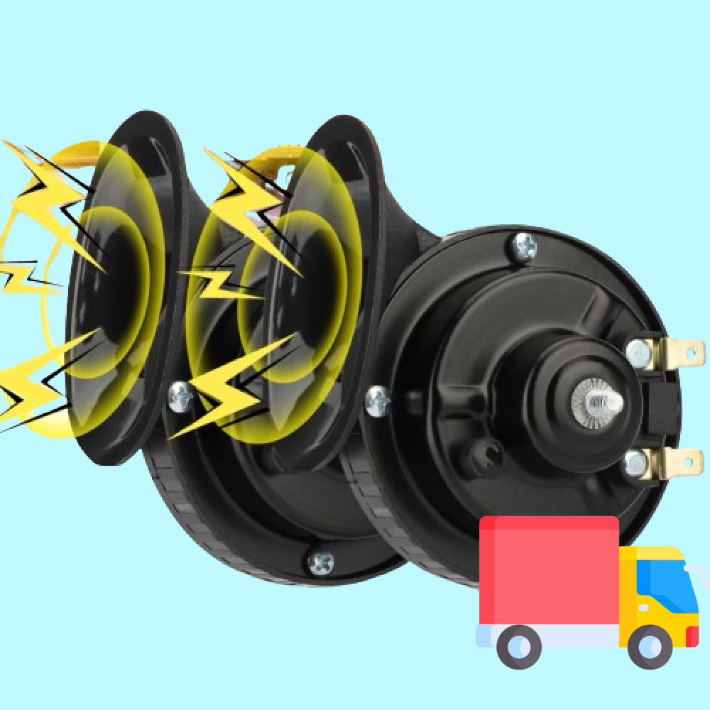 RailBlast Air Train Horn With Universal Fit For Trucks And Cars