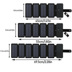 Carregador Solar Portátil de Reserva SunPeak para Telemóveis e Dispositivos