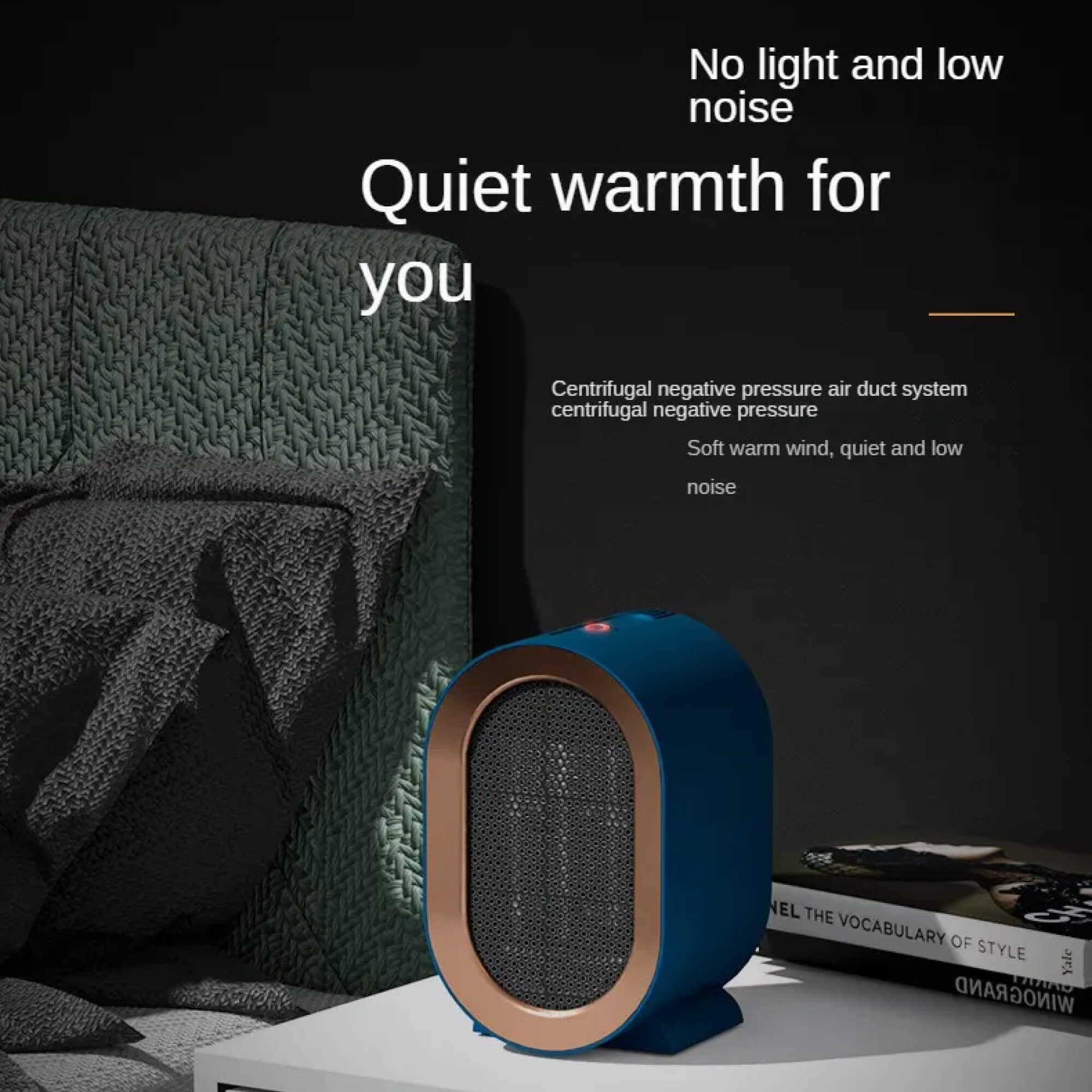 NexaHeat 高效电暖器，适合紧凑居住空间