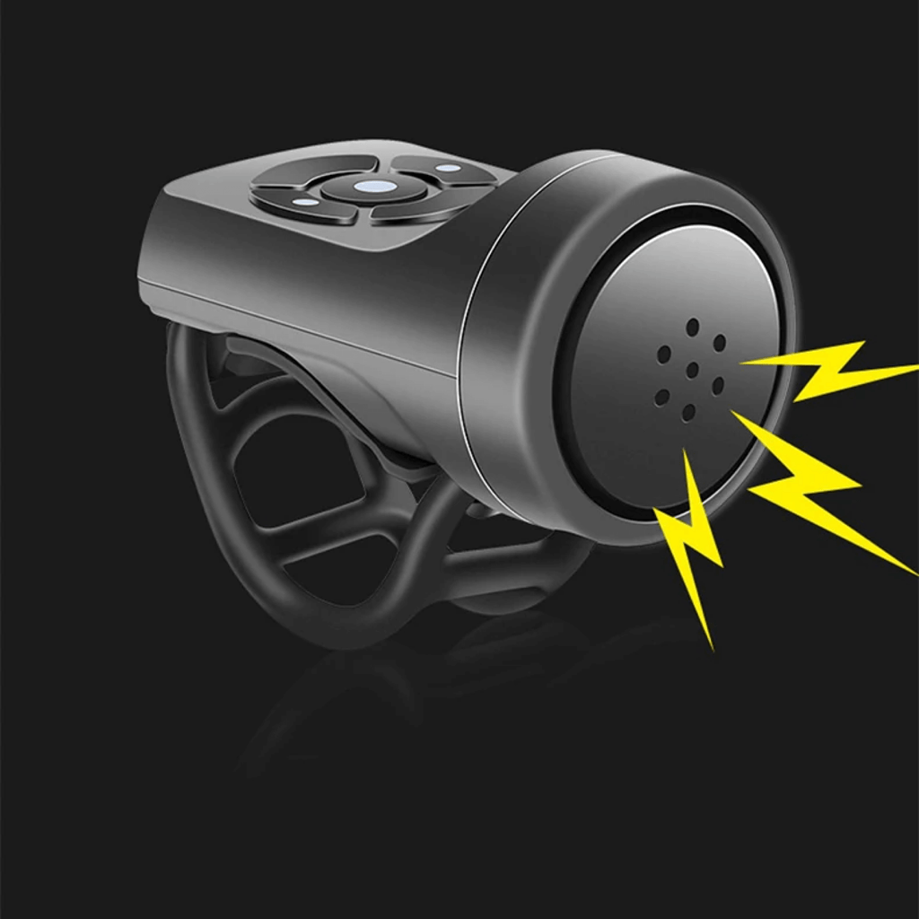 LumaGuard 120dB USB Cykelalarm Fire Tilstande Til Bykørsel