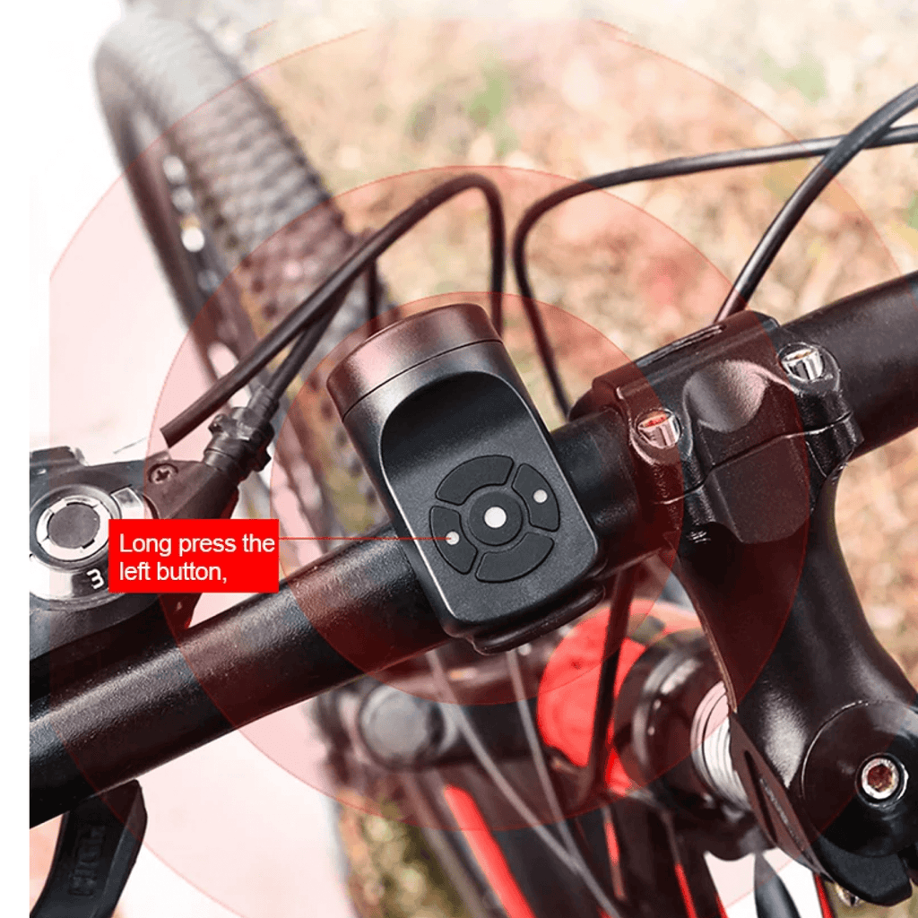 LumaGuard 120dB USB Cykelalarm Fire Tilstande Til Bykørsel