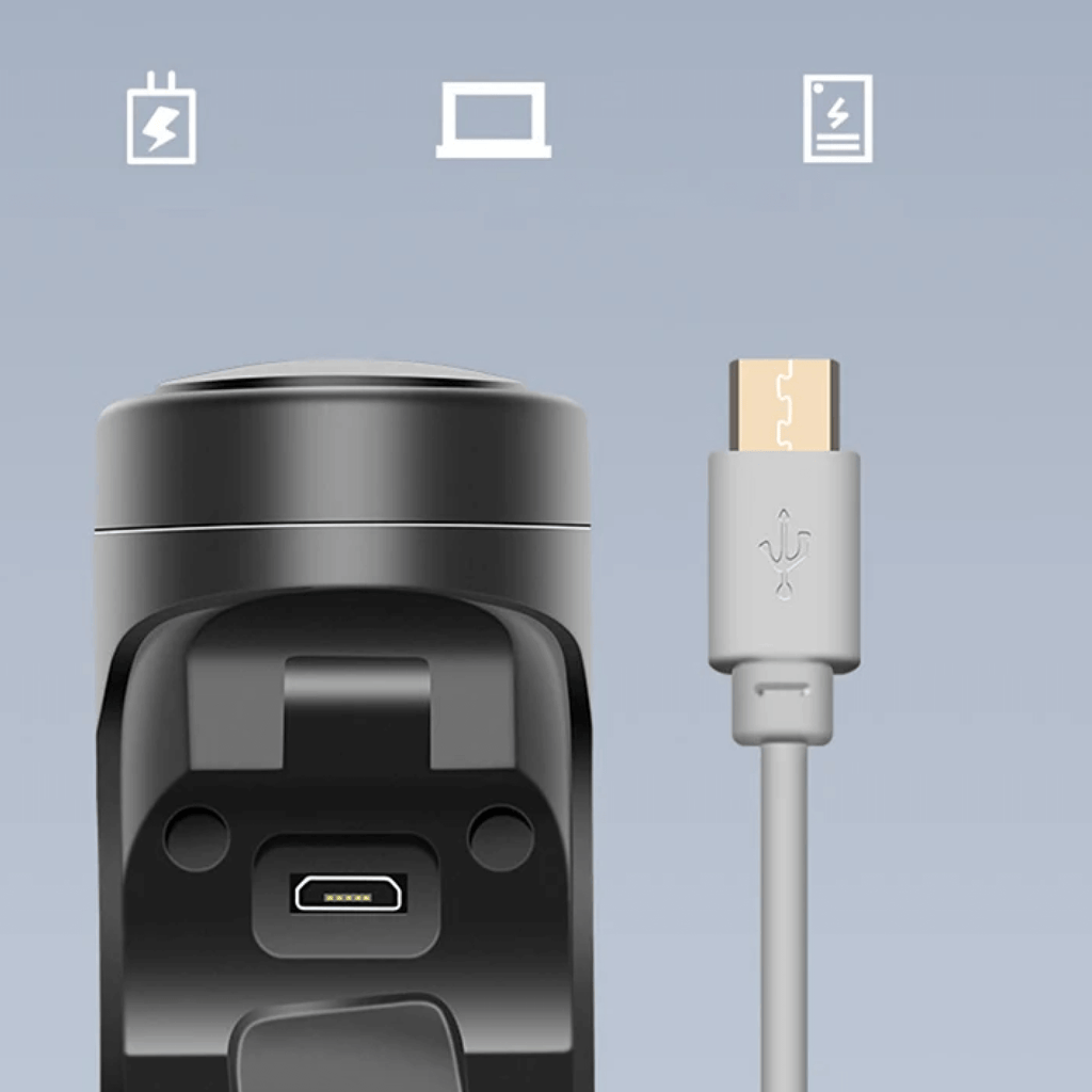 LumaGuard 120dB USB Cykelalarm Fire Tilstande Til Bykørsel