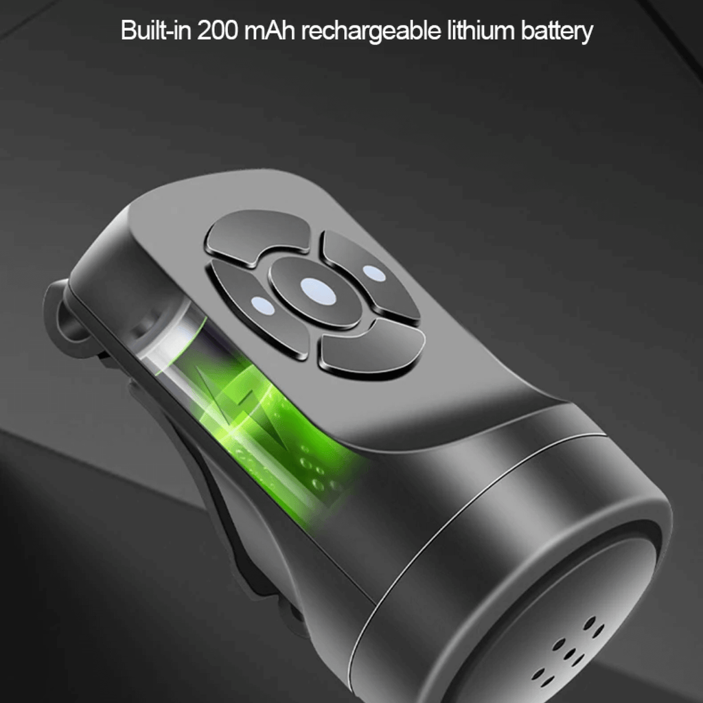 LumaGuard 120dB USB Cykelalarm Fire Tilstande Til Bykørsel