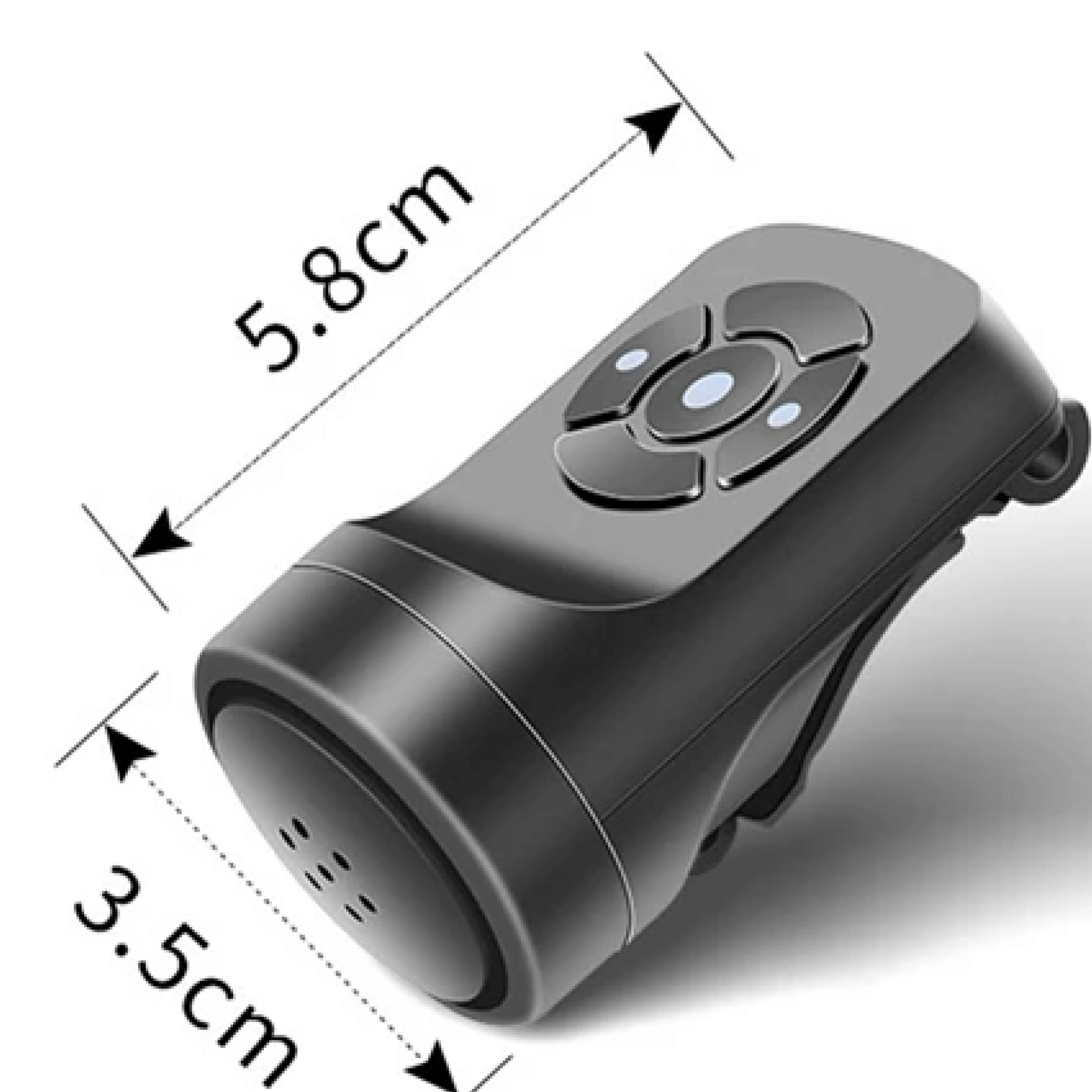 LumaGuard 120dB USB Cykelalarm Fire Tilstande Til Bykørsel