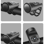 LumaGuard 120dB USB Cykelalarm Fire Tilstande Til Bykørsel